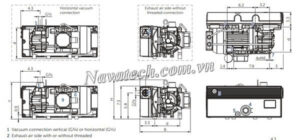 Đặc điểm bơm chân không vòng dầu 1 cấp Becker