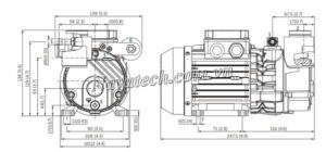 Đặc điểm Bơm chân không vòng dầu 1 cấp Becker O 6.4