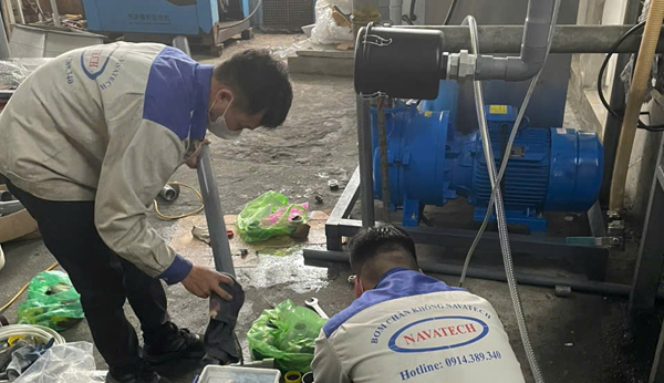Giới thiệu về hệ thống bơm chân không vòng nước do Navatech cung cấp