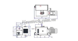 Cấu Tạo Bơm Vòng Dầu 1 Cấp Wonchang WOVP-430