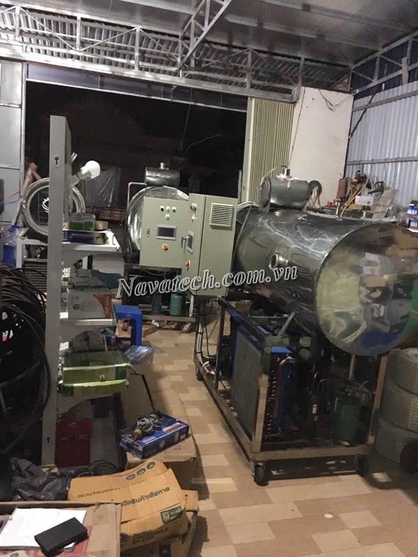 Navatech cung cấp bơm chân không vòng dầu cho dự án