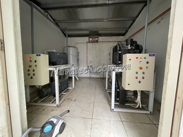 Tình trạng hệ thống bơm hút chân không tại Bệnh viện Thiên Đức