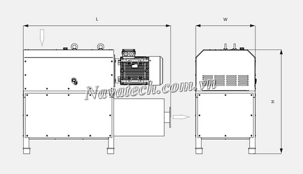 Cấu tạo bơm chân không Busch MINK MV 1202 B