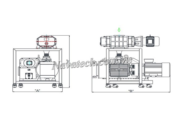 Cấu tạo bơm Wonchang BS 7500