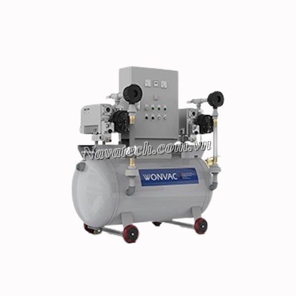 Hệ Thống Bơm Chân Không Vòng Dầu 2 Máy Wonchang ODT-080 