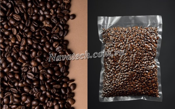 Đóng gói hút chân không cafe