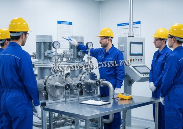 Quy trình vận hành an toàn cho bơm hút chân không chi tiết A-Z Quy trình vận hành an toàn cho bơm hút chân không chi tiết A-Z