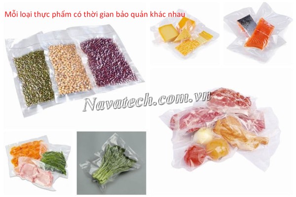 Lưu ý thời gian bảo quản từng loại thực phẩm