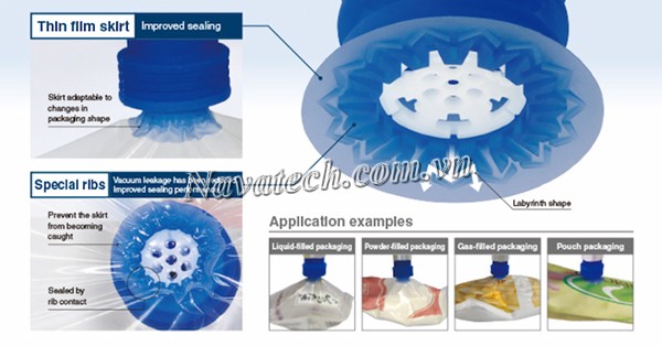 Ứng dụng giác hút chân không công nghiệp