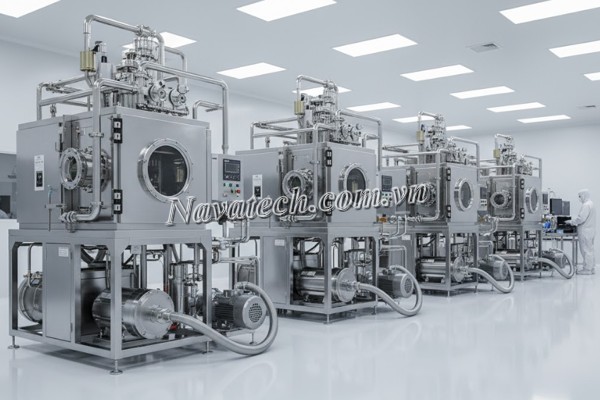 Bơm chân không trong sản xuất chip (Bán dẫn) Bơm chân không trong sản xuất chip (Bán dẫn)