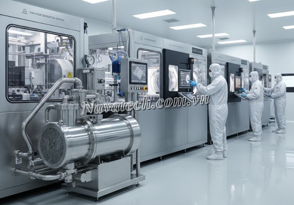 Ứng dụng của bơm chân không trong sản xuất chip