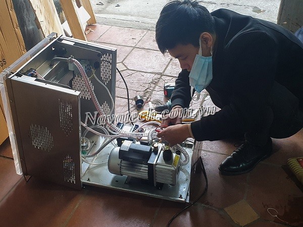 Sửa chữa máy hút chân không dừng máy đột ngột