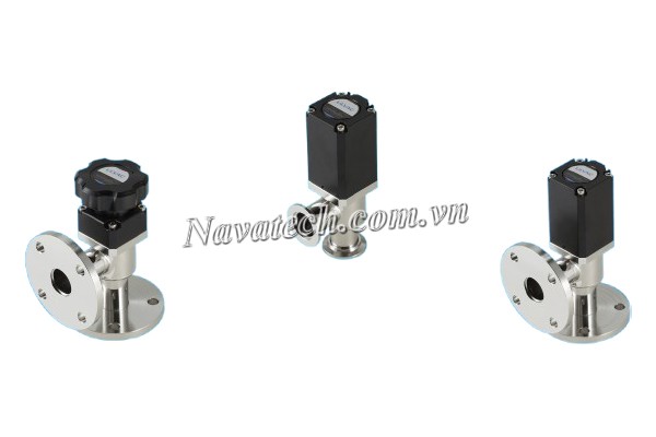 Van hút chân không góc