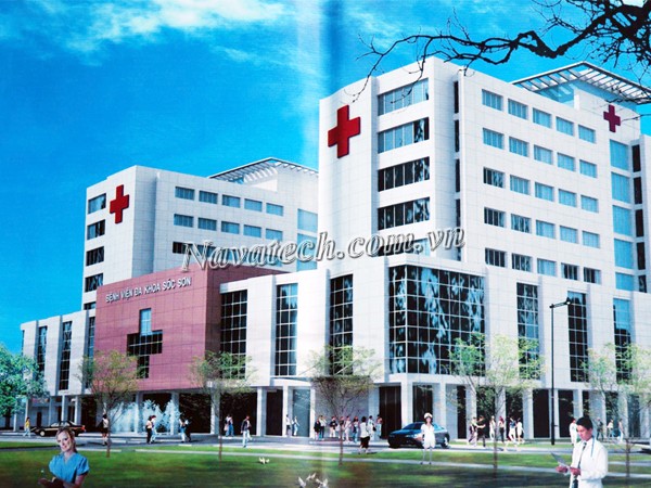 Bảo dưỡng bơm chân không cho Bệnh viện Đa Khoa Sóc Sơn