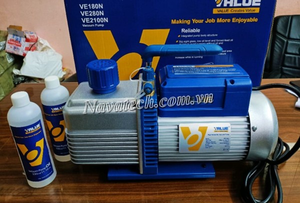 Nguyên lý hoạt động của bơm chân không 2 cấp Value