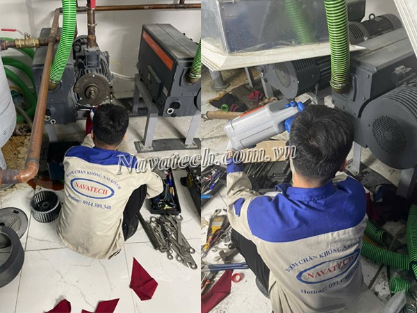 Dịch vụ bảo dưỡng bơm chân không RA 0350D cho bệnh viện